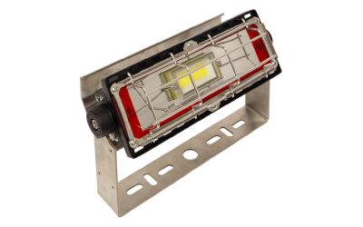 Solas Ray Lighting. PPD-RH. Radiation Hardened Industrial LED Lighting.