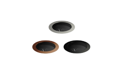 Targetti. QUA. KEPLERO QUANTUM ADJUSTABLE 130 (5'') Professional Recessed Inground LED Luminaire.