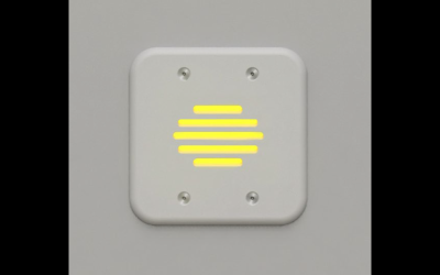 Visa Lighting. CB9000. TRACE Rounded Square Nightlight/Steplight.