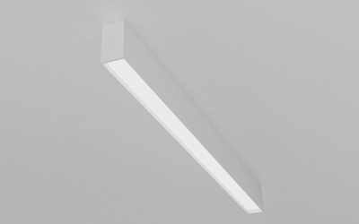 Whitegoods. WG-60PTLWW. ProTools 60 Linear Wall Wash 6" / 12" Surface Mount.