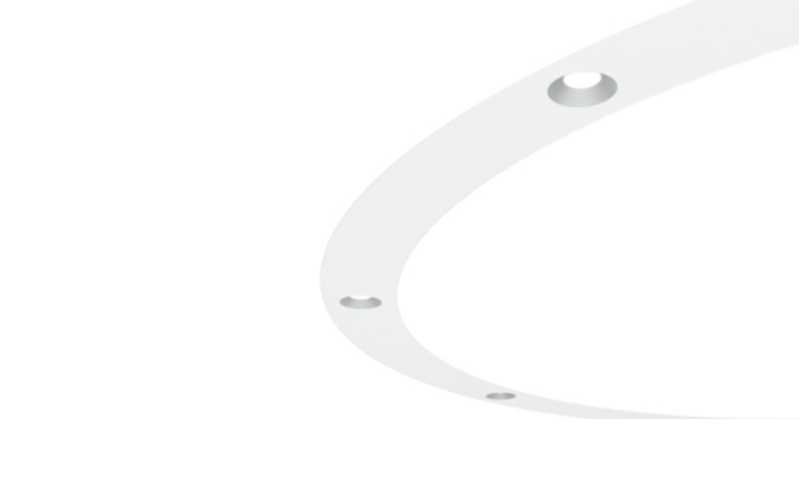 3G Lighting. 3GR-58RDSL. 5.8'' CURVED RECESSED SLOT 3'' DOWNLIGHT.