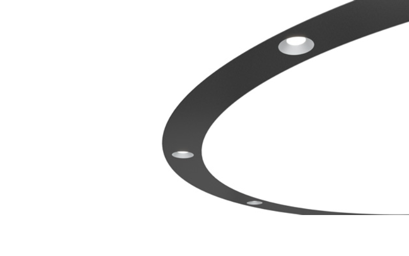 3G Lighting. 3GR-58RDSL. 5.8'' CURVED RECESSED SLOT 3'' DOWNLIGHT.