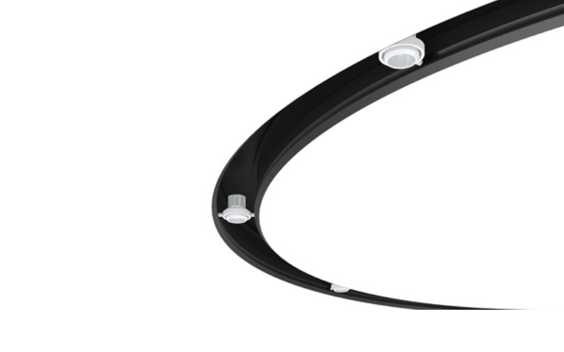 3G Lighting. 3GR-48RMSL. 4.8'' CURVED RECESSED SLOT MINI MADISON.