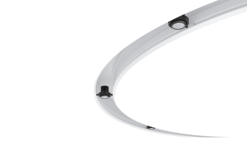 3G Lighting. 3GR-48RMSL. 4.8'' CURVED RECESSED SLOT MINI MADISON.