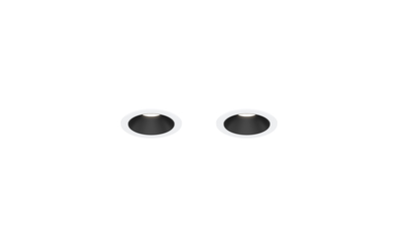 3G Lighting. 3G -DL2-20RF. 2 LIGHT DOWNLIGHT 2'' FIXED DUAL APERTURE.