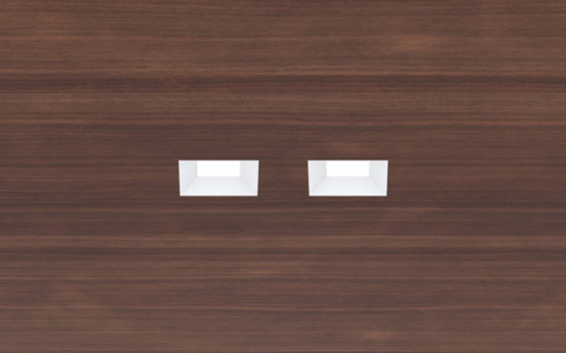 3G Lighting. 3G-DL2-33SF. 2 LIGHT DOWNLIGHT 3'' FIXED DUAL APERTURE.