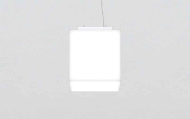 3G Lighting. 3G-PKU1201. 12'' SQUARE KUBO PENDANT MOUNTED.