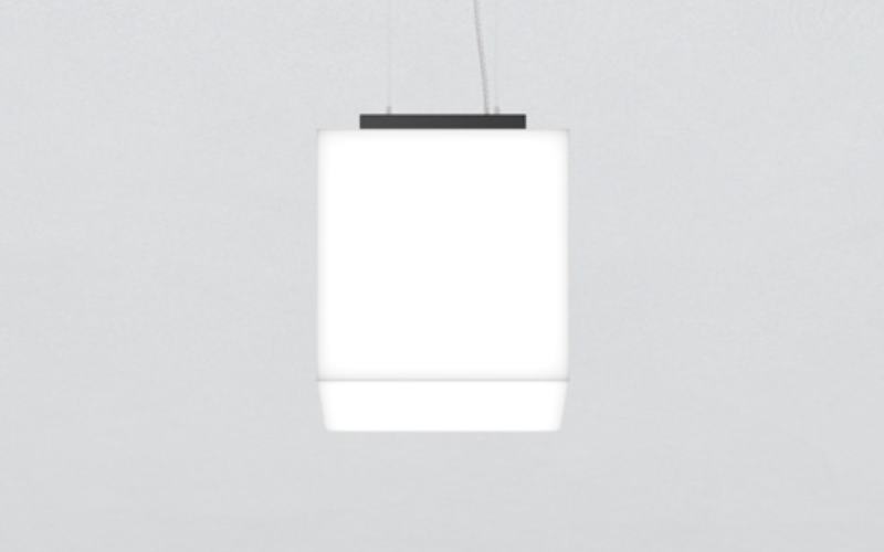 3G Lighting. 3G-PKU1201. 12'' SQUARE KUBO PENDANT MOUNTED.