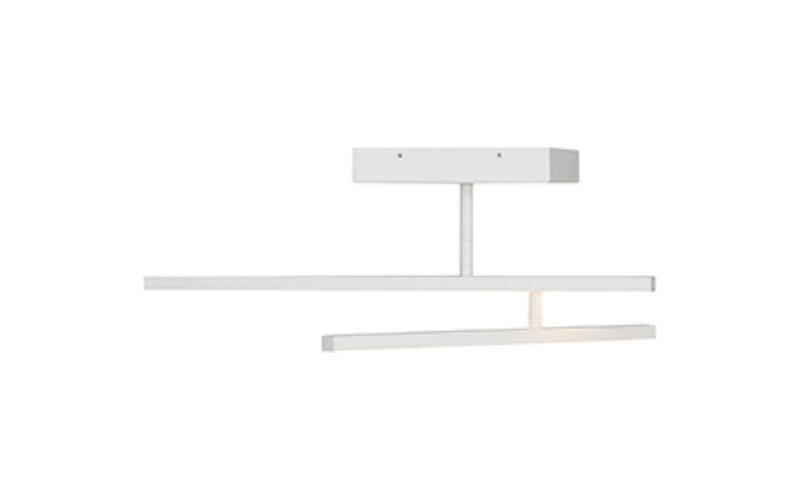 Access Lighting. 63077LEDD-MWH/ACR. Duo Collection.