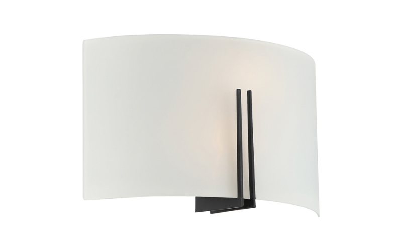 Access Lighting. 20447LEDDLP-MBL/WH. Prong Collection.