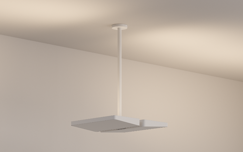 A Light. ANGL. Angle 2' DUAL PENDANT.