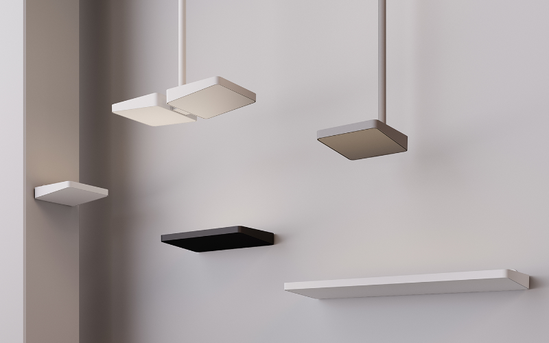 A Light. ANGL. Angle 2' DUAL PENDANT.