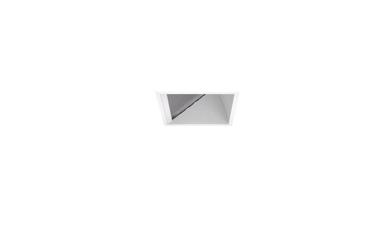 Aculux. INIT3SQ D. Initia 3'' Square Wall Wash Value Precision Recessed New Construction & Remodel.