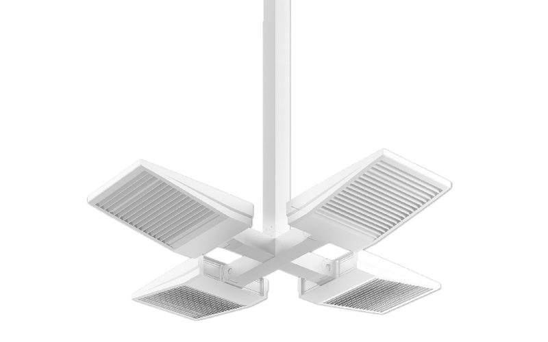 Ametrix. ASYX. S2 Quad Pendant Asymmetric Direct Asymmetric Indirect.