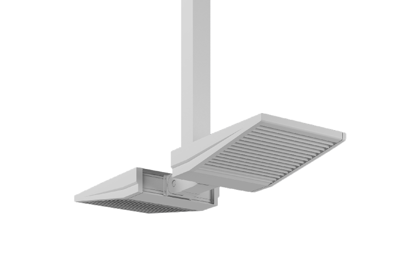 Ametrix. ASYX. L6 Dual Pendant Asymmetric Direct Asymmetric Indirect.