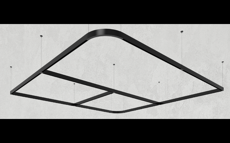 Axis Lighting. SFF. StencilFlex Framework and Controls (Pendant System).
