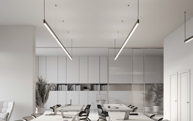 Axis Lighting. StencilFlex Linear Spotless Flush.