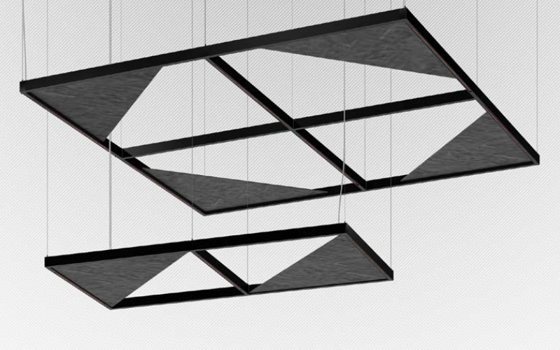 Block Axis Light StencilFlex Small Grids AxisTrak. by Axis Lighting