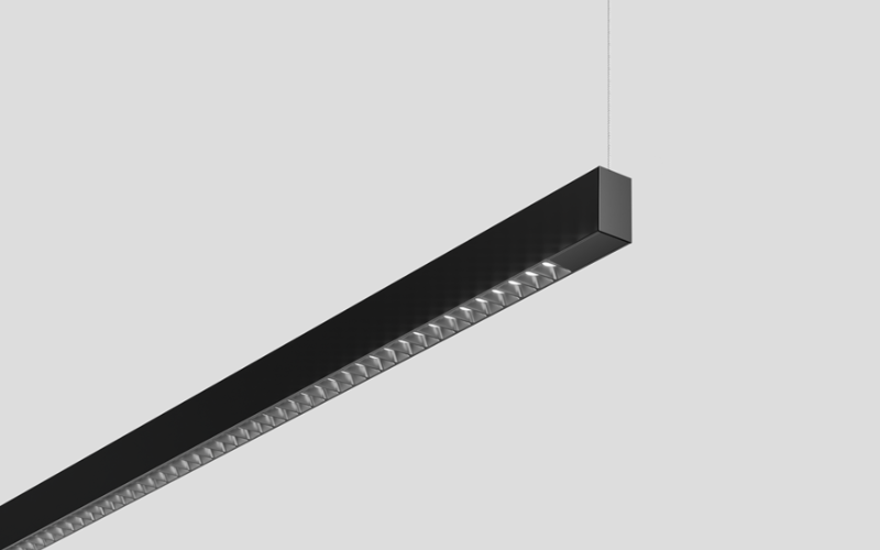 Axis Lighting. STCO. Stencil Pendant PENDANT - LINEAR WITH MIKROLITE ONLY.