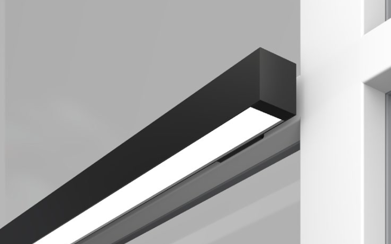 Axis Lighting. EX2W. Extend 2 RGB + W Mullion mount.
