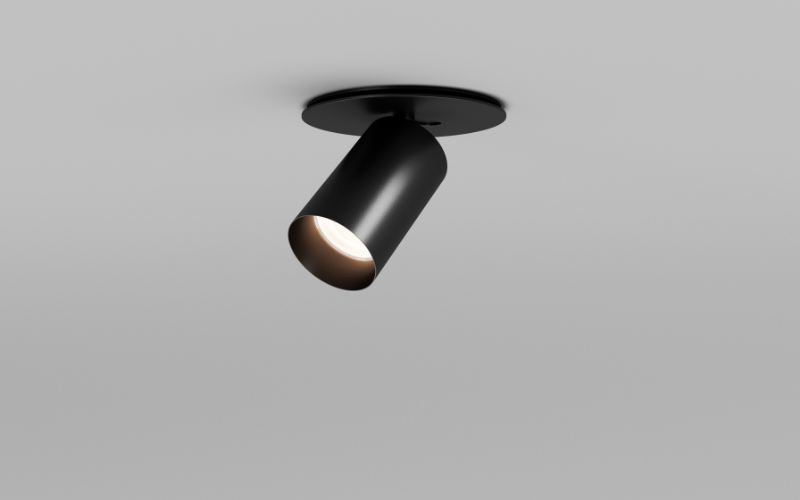 Axis Lighting. ST55SD. Stella 55 Surface Flush, Stem Mount Monopoint.