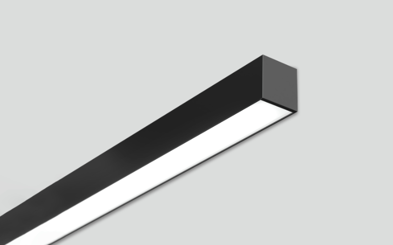 Axis Lighting. B2SQWDLED. Beam 2 Square WALL MOUNT - DIRECT.