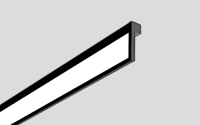Axis Lighting. PS. POSE SURFACE MOUNT Right Angle Indirect.