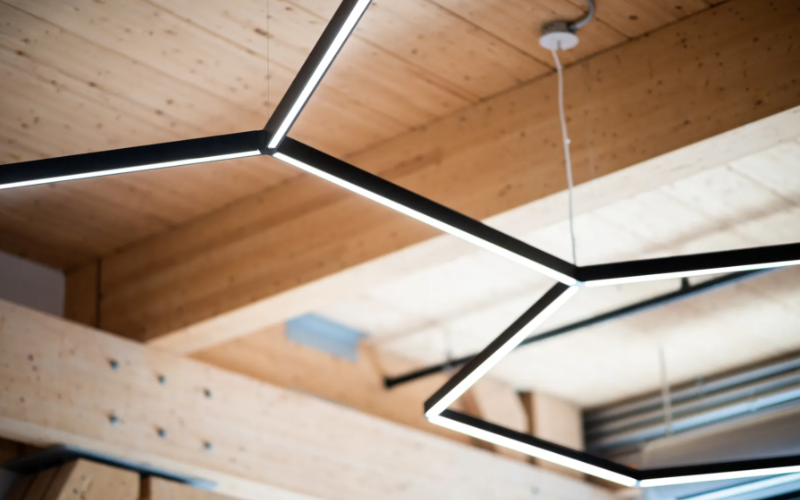 Axis Lighting. STLDI. STENCIL PENDANT - LINEAR DIRECT / INDIRECT.