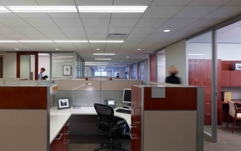 Axis Lighting. DIALED. Dia 1x4 LED RECESSED T-Bar & Drywall.