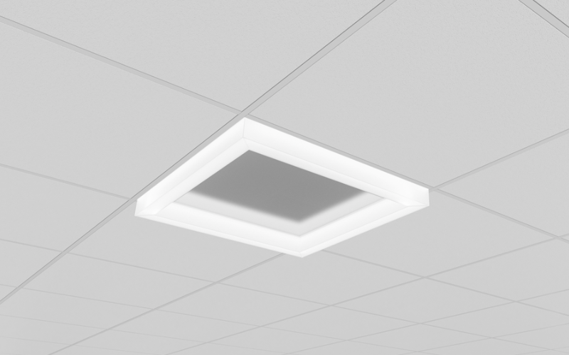 Axis Lighting. SKPO. SkyePool RECESSED T-BAR & DRYWALL 2x2.