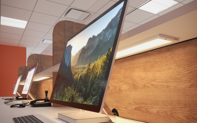 Axis Lighting. BCUC. UNDERCABINET SURFACE.