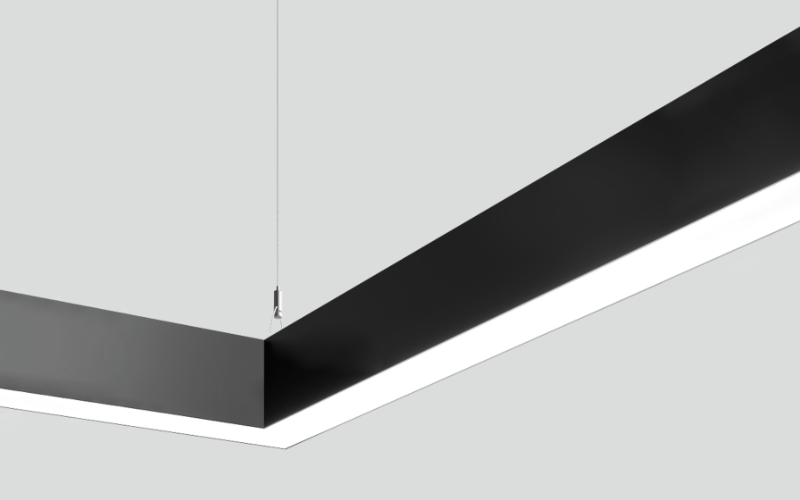 Axis Lighting. TB2DILEDPAT. Beam 2 LED PENDANT MOUNT - DIRECT / INDIRECT REGULAR LIT CORNER PATTERNS.