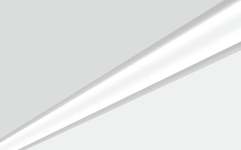 Axis Lighting. ELSC-BC. ELLE Ceiling Line Horizontal Wall Mount.