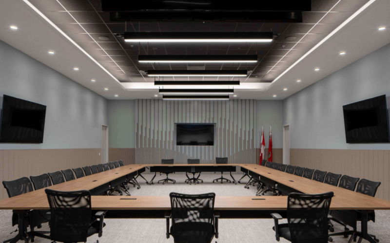 Axis Lighting. TB4DILED. Beam 4 Pendant mount - Direct / Indirect.