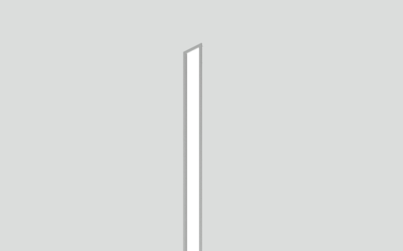 Axis Lighting. SCRV. Sculpt RECESSED VERTICAL MOUNT.