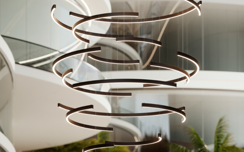 4272DI-9. STELLA CEILING SUSPENDED. by Eureka Lighting, Acuity Brands