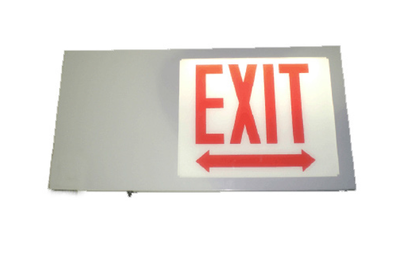 CXLN. Chicago Approved LED Wet Location Exit Sign & Combo. by Big Beam ...