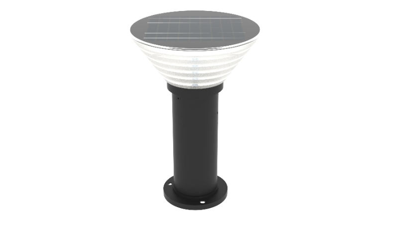 Bullard Bollards. ADA E45 SOLAR BOLLARD.