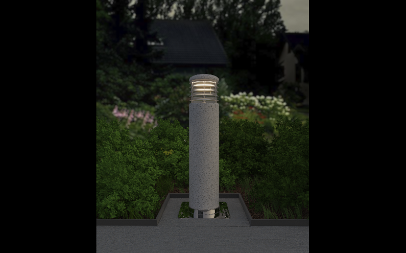 Bullard Bollards. BB-GRN-BL. Granite (Economy grade).