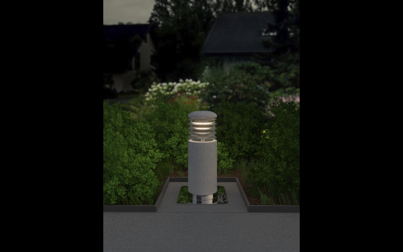 Bullard Bollards. BB-GRN-BL. Granite (Economy grade).