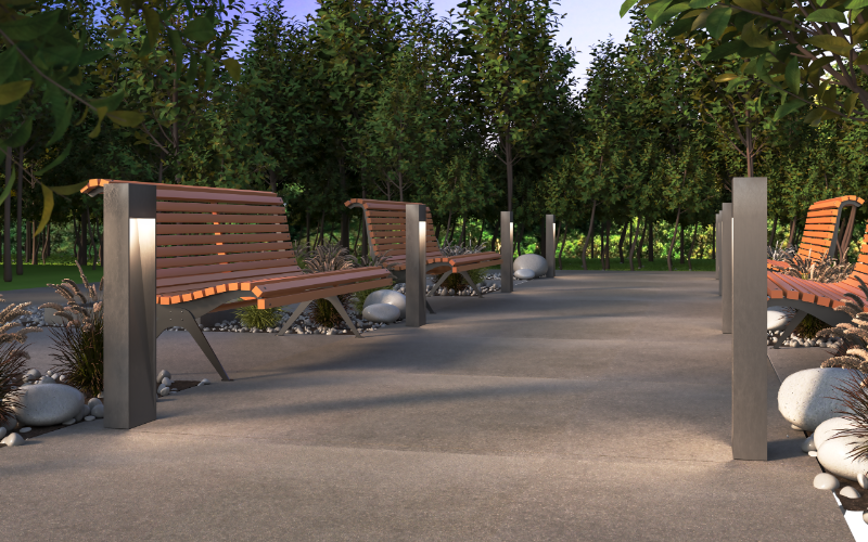 Bullard Bollards. BB-OMO-GLC. Omo (STANDARD GRADE).