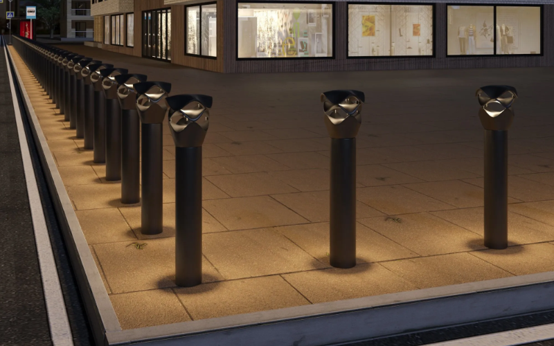 Bullard Bollards. BB-WRE-GLC. WARE (STANDARD GRADE).