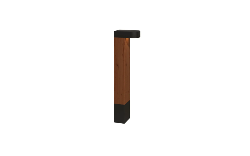 Bullard Bollards. BB-DHD-GLC. Redwood (STANDARD GRADE).