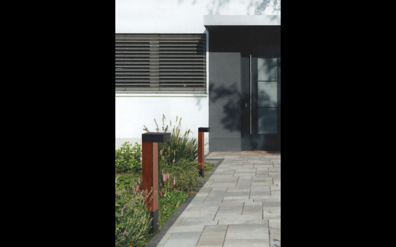 Bullard Bollards. BB-DHD-GLC. Redwood (STANDARD GRADE).