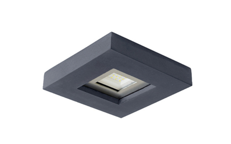 Bullard Bollards. BB-1094C-9010. SCUBO C FLAT Surface Mounted Wall Luminaire.