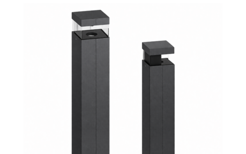 Bullard Bollards. BB-SQRO-GN-PL. The Square-O Garden / Park.