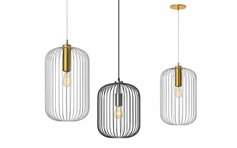 Bullard Bollards. BB-91493-MI. Biga String Collection Outdoor Pendants / Catenary System.