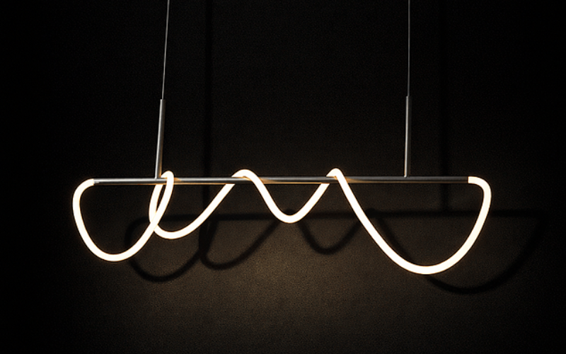 Bullard Bollards. The Wave Outdoor Pendant / Catenary.