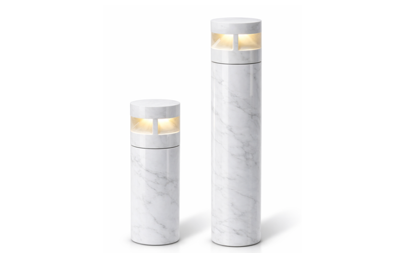 Bullard Bollards. BB-7166-ML. Mr. White Bollard.
