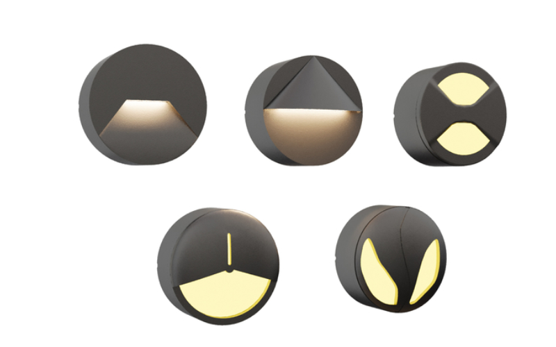 Bullard Bollards. BB-EDH-KPG-SMW. Edith Surface Mounted Wall Luminaire.